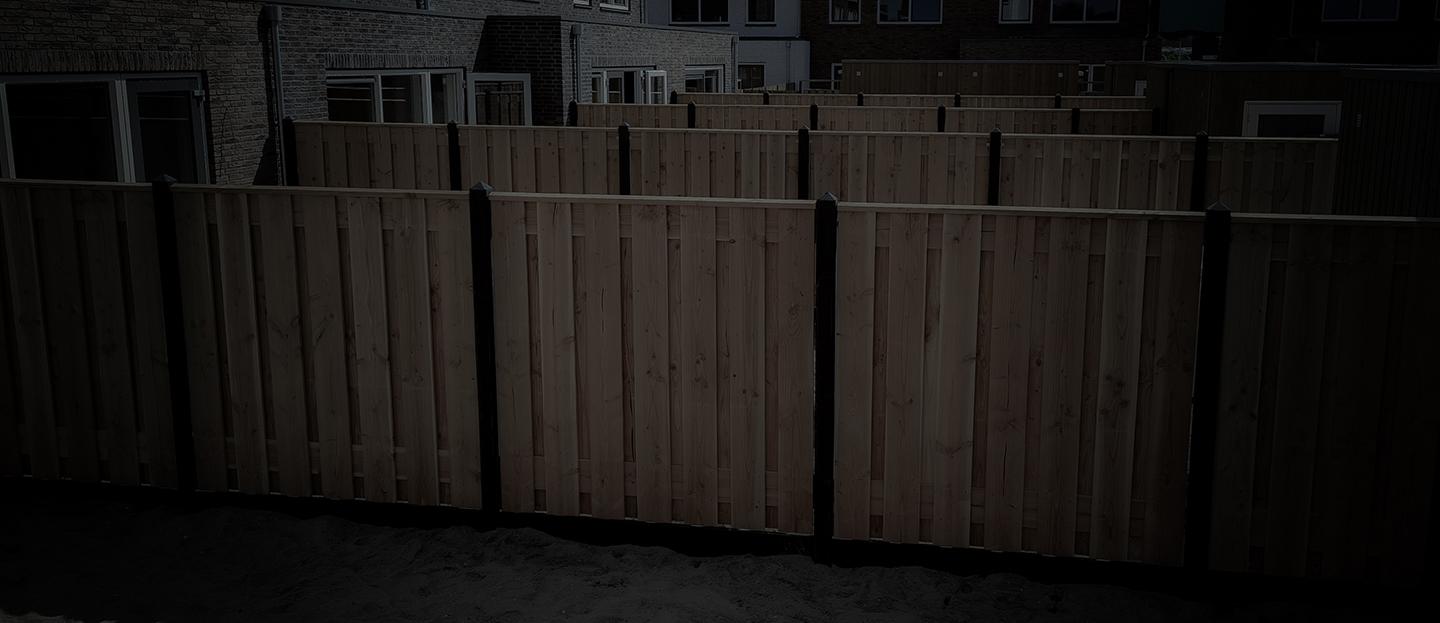 Houten schutting in Westland door SchuttingWestland