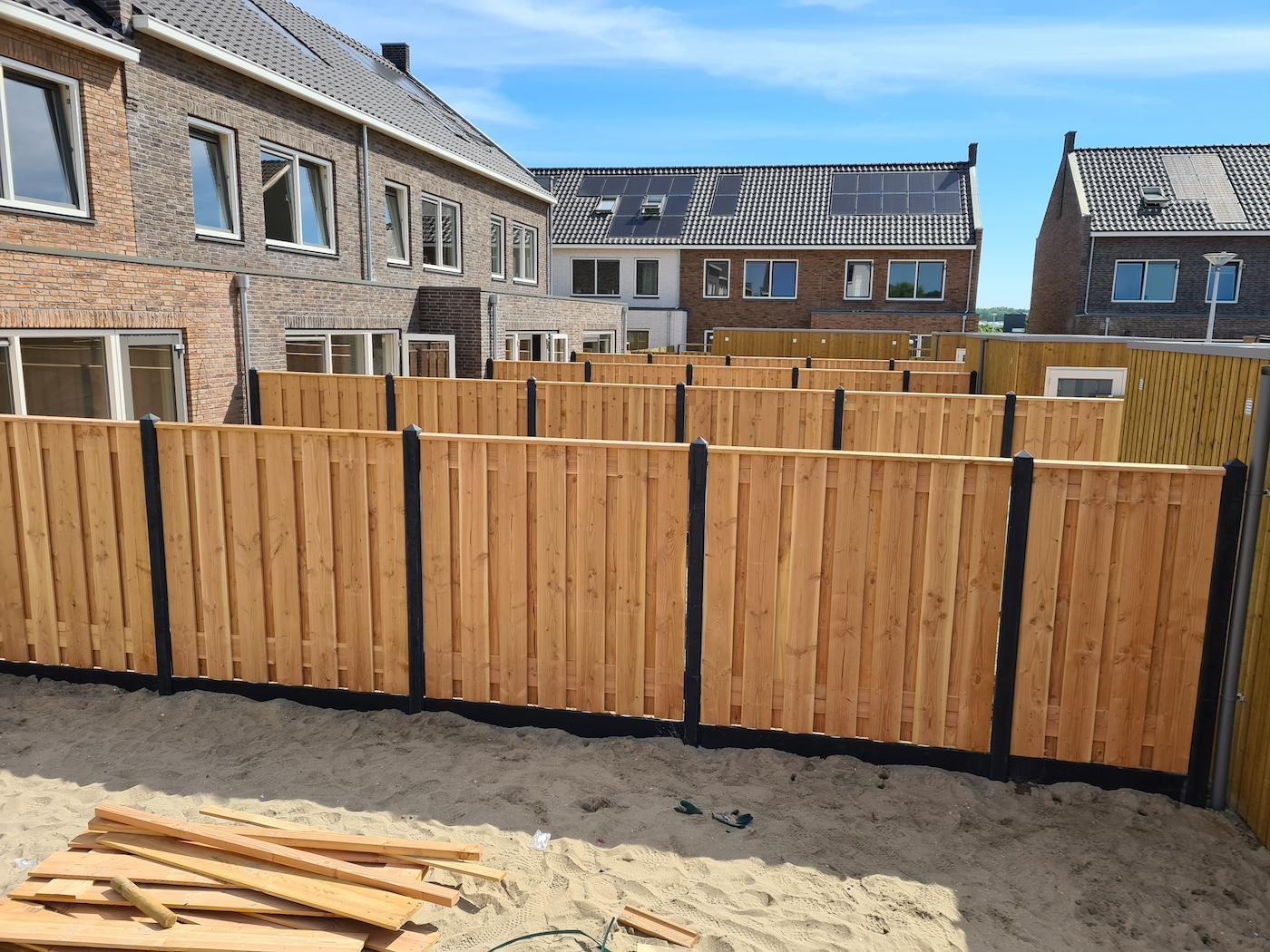 Projectfoto schutting door SchuttingWestland