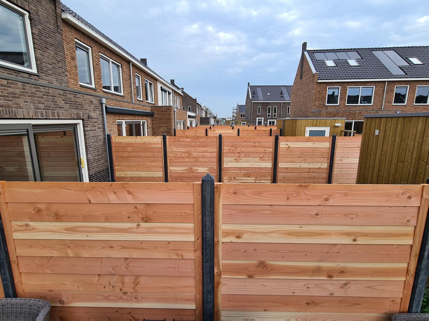 Projectfoto schutting door SchuttingWestland